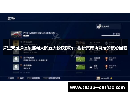 谢里夫足球俱乐部强大的五大秘诀解析，揭秘其成功背后的核心因素